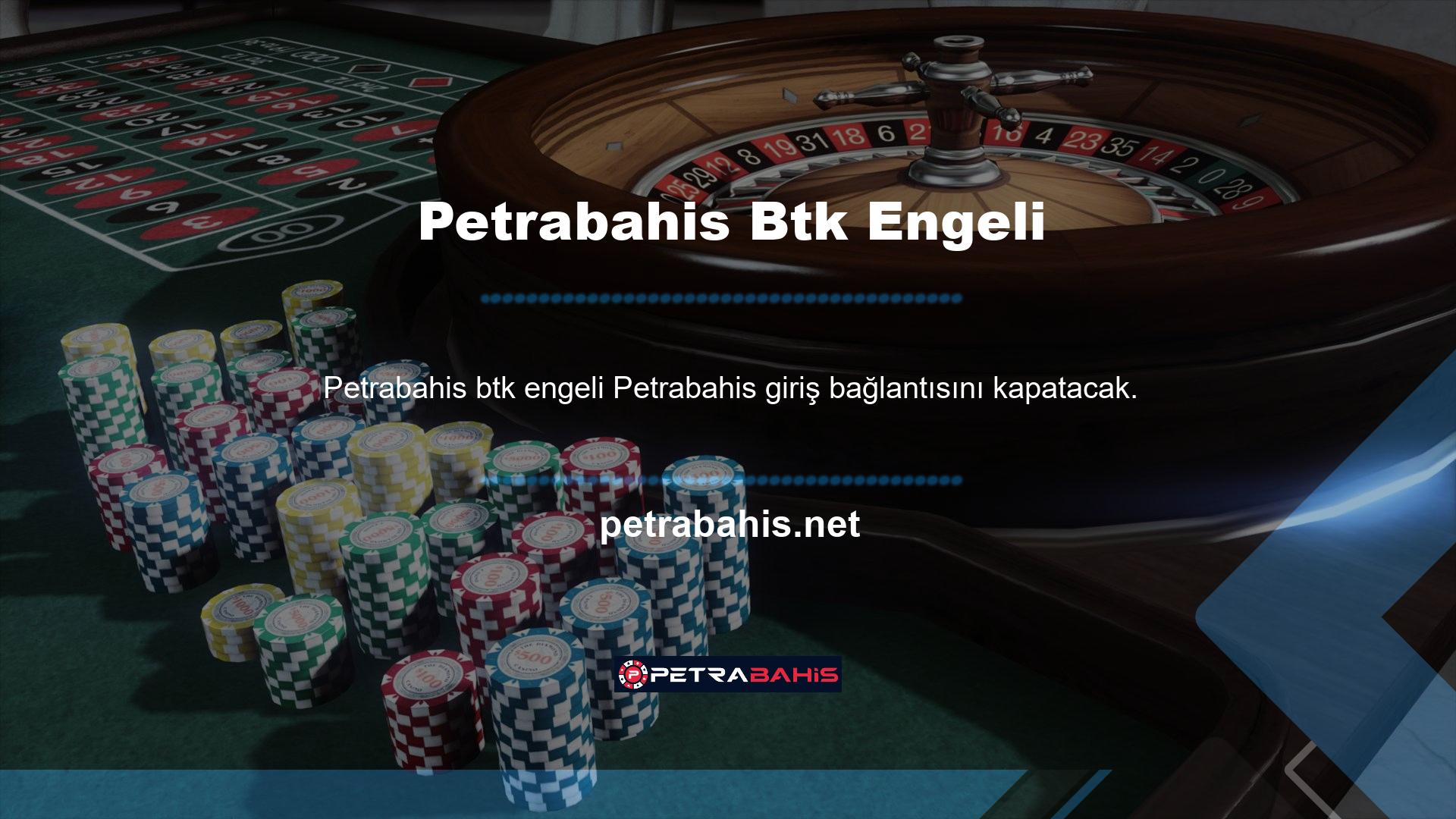 BTK, Türkiye'deki herhangi bir canlı bahis sitesini kapatma hakkını saklı tutar