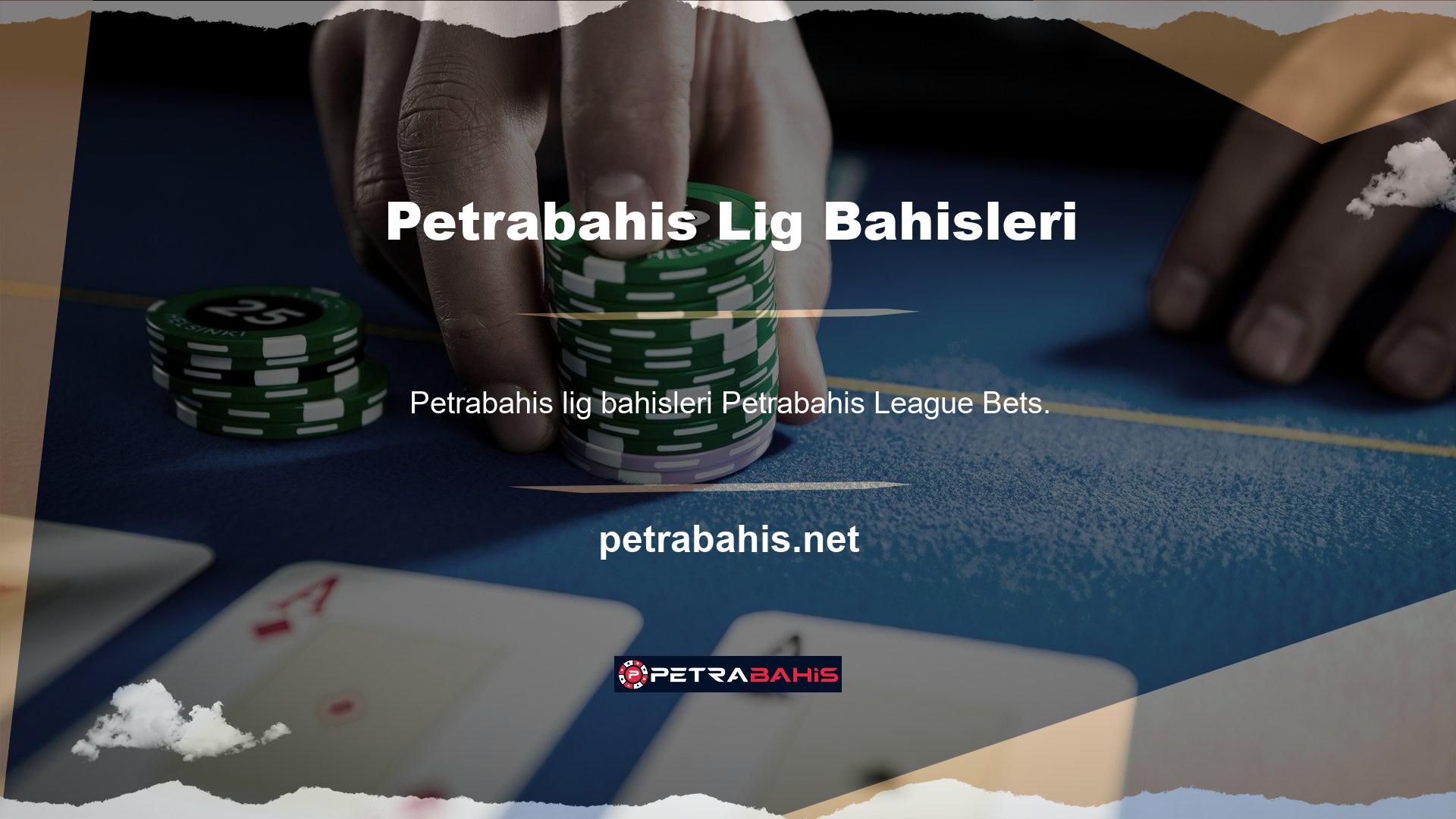 Petrabahis League bahislerini destekleyen daha mobil bir sistemde gerçek zamanlı bahis değerlendirmesi için bir oda da yapabilirsiniz